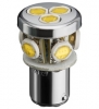 LED KFZ S BA15 d wei� Cluster 24mm