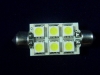 Led Soffitte 37mm weiss 6 SMD 96LM